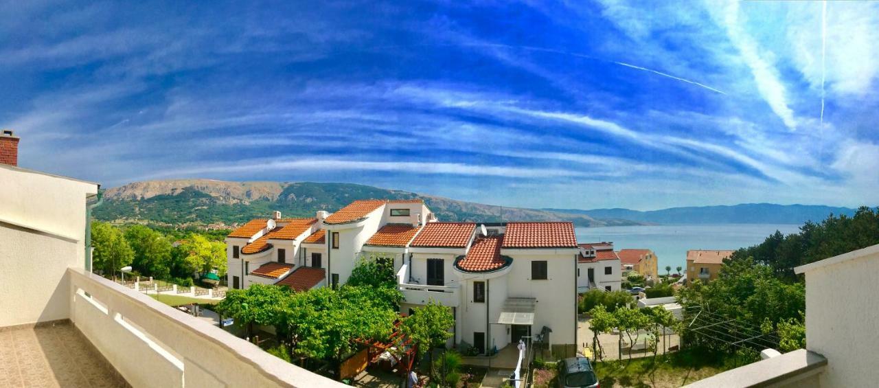 Apartmani Lisac Baška Kültér fotó