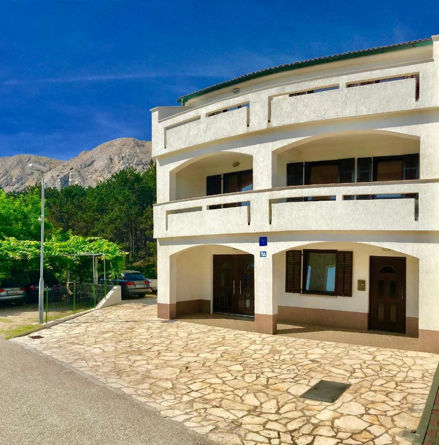 Apartmani Lisac Baška Kültér fotó