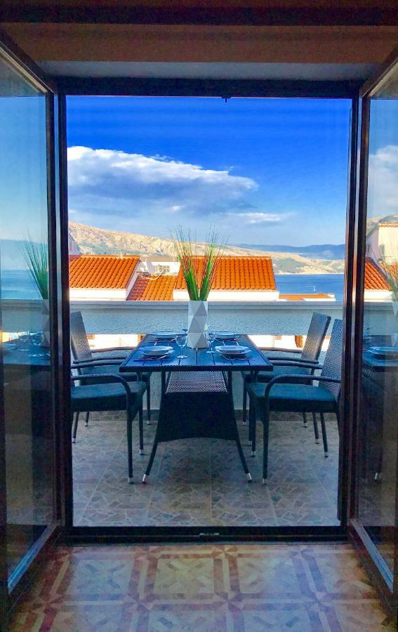 Apartmani Lisac Baška Kültér fotó